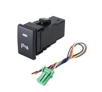 CBFMFVFROR Interruptor antiniebla for coche, luces de radar, botón de interruptor de faro LED, apto for ISUZU D-MAX 20-23(P shaped radar switch)