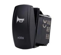 CBFMFVFROR Interruptor basculante de encendido y apagado de bocina de 3 pines de 12V-24V, apto for interruptor basculante marino de coche, caravana, RV, barco