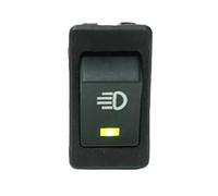 CBFMFVFROR Interruptor basculante de luz antiniebla for coche Universal 12V 35A interruptor basculante LED en forma de barco for tablero, accesorios de decoración for automóviles(Green)