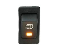 CBFMFVFROR Interruptor basculante de luz antiniebla for coche Universal 12V 35A interruptor basculante LED en forma de barco for tablero, accesorios de decoración for automóviles(Yellow)