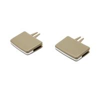 CBFMFVFROR Kit de reparación de deslizador de clip de rejilla de ventilación de aire de CA trasera apto for Mercedes W204 C X204 GLK W212 W207 E Class 2007-2011(Rear Beige 2pcs)