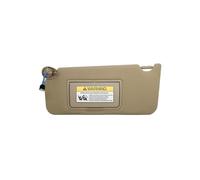 CBFMFVFROR Parasol for Coche Gris Beige Lado del Conductor Lado del Pasajero Lado Izquierdo Derecho Apto for Honda Accord 2008-2012, 83280-TA5-A51ZA(Beige Left)