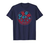 CBGB Brew Cap in Navy Camiseta