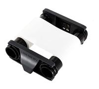CBGR0500W - Cinta de cinta blanca compatible con impresoras Evolis Badgy 100 Badgy 200, 500 imágenes