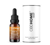 CBHOME Oils - Aceite de Semilla de Cáñamo 20% + ISO-G 20% + Harpagofito + Cúrcuma - 10 ml - Base de Coco Ecológico - Prensado en Frío - Sin Aditivos - 100% Vegetal - Certificado Ecológico UE