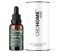 CBHOME Oils - Aceite de Semilla de Cáñamo Isolated 30% + ISO-G 10% - 30 ml - Base de Coco y Semilla de Cáñamo Ecológico - Prensado en Frío - Sin Aditivos - 100% Vegetal - Certificado Ecológico UE
