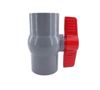 CBkrgfpdou Bola de Boca Recta UPVC | Tipos de cables interiores y enchufes de boca recta de UPVC de 20-65 mm: uso en tuberías de agua(Inner Wire Type,25mm)