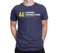 CBKSARTT Lewis Hamilton Car Racing Men's Cotton T-Shirt Short Sleeve O-Neck T-Shirt, Funny Clothing