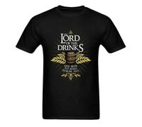 CBKSARTT Lord-of-Drinks-T-Shirt-Homens-Mulheres-Govern-los-Todos-Beer-Tees-Oktoberfest-Tops-O-Pesco