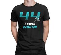 CBKSARTT Men's Funny Motorsport Lewis Hamilton4 T-Shirt O-Neck T-Shirt Short Sleeve100% Cotton Tops