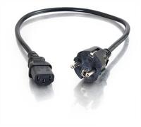 C2G Cable de alimentación 10m Power Macho/Hembra Negro