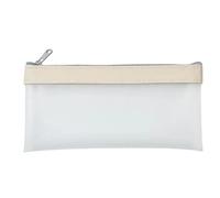 CBLdF Estuche Escolar Simple Y Transparente TPU Fashion Pen Bag Papelería Ordenadora De Caja De Lápices Escuela De Caja De Lápices-c