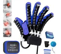 CBPTTM Guantes Robóticos de Rehabilitación para Ictus - Equipo de Entrenamiento de la Mano con Ortesis de Dedo, Ayuda para Flexión/Extensión para Artritis, Hemiplejia A Right L