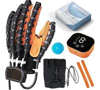 CBPTTM Guantes Robóticos de Rehabilitación para Ictus y Parálisis - Terapia de Manos y Dedos para Artritis y Recuperación de Hemiplejia Left Hand XXL