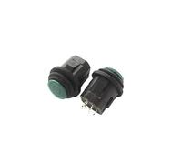 CBQZCHWDKT 1pc 16MM PB-1605BD green self-reset push-button switch with 3V light round head