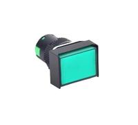 CBQZCHWDKT 1PC Self-locking green LA16-11CZ Rectangle with light 24V push-button switch 16mm 5 pins