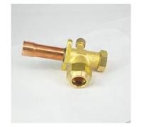 CBQZCHWDKT Accesorio de válvula Cierre Angular for Aire Acondicionado 3 vías, Tubo Cobre 3/4" y 19,02 mm diámetro Exterior