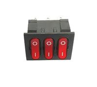 CBQZCHWDKT Interruptor de encendido 3 en 1 Sanlian banda 2 y 9 pies rojo con lámpara 3 liga forma combinación