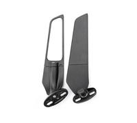 CBR650R F CBR1000RR CBR 190 250 300 400 500 600 R RR Espejo retrovisor Giratorio Ajustable con ala de Viento para Motocicleta Espejos Laterales de Motocicleta(L)