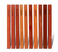 CBRIGHT 10 piezas Juego de Piedras para afilar, Tamaños Surtidos, Piedra de Afilar, Juego de Piedras para Pulir 120#, 150#, 180#, 220#, 240#, 320#, 400#, 600#, 800#, 1000#