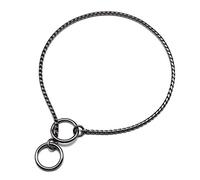 CBROSEY Mogoko Collar de Cadena de Acero Inoxidable para Perro, Collar de Cadena de Serpiente de Metal para Mascotas