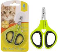 CBROSEY OneCut Cortauñas para Mascotas, versión actualizada de Gato y Gatito, cortaúñas para Recortar, cortaúñas Profesional para Mascotas, Ideal para un Gato, Cachorro, Gato y Perro pequeño