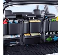 CBRWBKWHI Organizador Maletero Coche, para Peugeot 3008 II SUV 3008GT/GT Pack 2016-2025 2026 Durable Impermeable Plegable Almacenamiento Bolsa Gran Capacidad Accesorios Coche