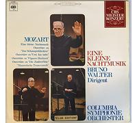 CBS 61022 Mozart Nachtmusic/Overtures Chicago Symphony Bruno Walter vinyl LP