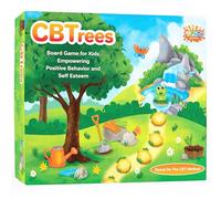 CBTrees - Juego de terapia para niños, juego de consejería de terapia para enseñar sobre ecología y naturaleza, juegos de terapia de habilidades sociales para consejeros, juegos de salud mental
