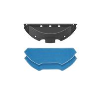 CBTZQIXJ 1 Soporte + 2 mopas Reutilizables, Compatible con Lefant, M1 U180 OKP K8, Accesorio Lavable for aspiradora Robot.