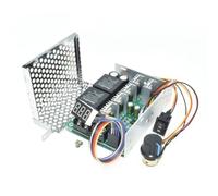CC con entrada digital para motores de CC cepillados, visualización de motor de pico inverso, avance continuo, perilla de potenciómetro de 10 a 55 V, controlador de velocidad de 40 a / rotación de 60