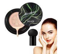 CC Cream Air Cushion Foundation,2025 Hidratante BB Crema Foundation, cojín de aire CC crema para maquillaje impecable, tono de piel uniforme (color natural, talla única)