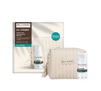 Bella Aurora Pack CC Cream Antimanchas SPF 50+ Oil Control | Crema Facial con Color Adaptativo | Acabado Mate y Sin Brillos | Difumina Imperfecciones | Neceser de Regalo | 30 ml