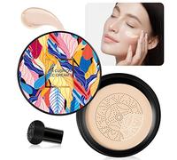 CC Creme BB Cream, Líquida Fundación, Mushroom Head Air Cushion BB Cream, Ocultador, Base de Maquillaje, Maquillaje de Larga Duración, Hidratante Corrector Permeable (Marfil)