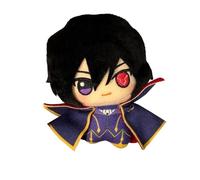 CC/Lelouch Lamperouge Anime Felpa Figura PP Algodón Lindo Personaje de Dibujos Animados Relleno Mini Almohada Colgante Llavero Bolsa de Coche 10CM