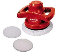 Einhell Pulidora de coches CC-PO 90 (interruptor de encendido/apagado, manejable y robusta, 1 capó de pulido textil y un capó de pulido sintético incluidos)