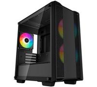 DeepCool CC360 ARGB Mid Tower MATX Cristal Templado USB 3.0 Negro