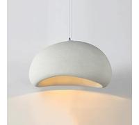 CCACHE Lámpara Colgante Luces Colgantes Blancas E27 Luces de Restaurante Lámpara Colgante de Barra Personalizada Creativa Estilo WABI-sabi B&B Accesorios de iluminación para decoración del hogar