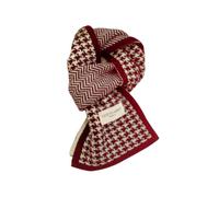 CCAIPU Mujer Bufanda de Invierno, Cashmere Feel Bufanda Moda Señoras Bufandas Suave Cálido Grande Gruesa Bufanda para Mujeres Señoras (E-Rojo)