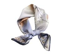 CCAIPU Pañuelo para Mujer, Elegante y Ligero Pañuelo Cabeza Seda, Bufandas Estolas y fulares Bufandas - 70 x 70cm