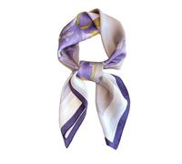 CCAIPU Pañuelo para Mujer, Elegante y Ligero Pañuelo Cabeza Seda, Bufandas Estolas y fulares Bufandas - 70 x 70cm