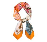 CCAIPU Pañuelo para Mujer, Elegante y Ligero Pañuelo Cabeza Seda, Bufandas Estolas y fulares Bufandas - 70 x 70cm