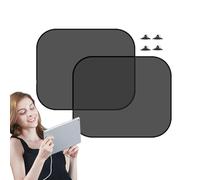 Ccar Sun Shaade - Effortless Setup, Rear Side Wiindow Shaade, Wiindow Shadees for UV Protection | Carr Side Windoww Sun Shhade, Private Cling Window Cover for Family, Travel, Privacy