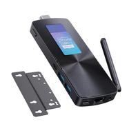 CCCAZ1 Mini PC Stick sin Ventilador PCG02, N100 Compute Stick con Windows 11 Pro, 8 GB de RAM, 128 GB de Almacenamiento, microordenador de Escritorio, USB-C con Todas Las Funciones