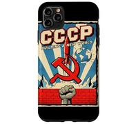 CCCP Construyendo un Nuevo Mundo Soviético Carcasa para iPhone 11 Pro MAX