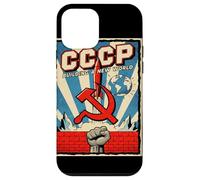 CCCP Construyendo un Nuevo Mundo Soviético Carcasa para iPhone 12 Mini