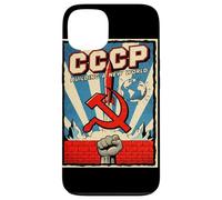 CCCP Construyendo un Nuevo Mundo Soviético Carcasa para iPhone 13