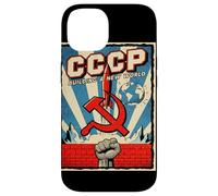 CCCP Construyendo un Nuevo Mundo Soviético Carcasa para iPhone 14