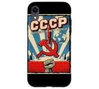 CCCP Construyendo un Nuevo Mundo Soviético Carcasa para iPhone XR