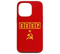 CCCP Retro URSS Nostálgico con Química de Tabla Periódica Carcasa para iPhone 13 Pro